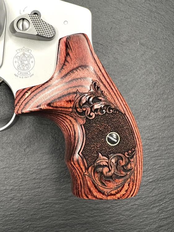 Smith & Wesson S&W 642 American Scroll Classic Carry ALTAMONT Engraved-img-4