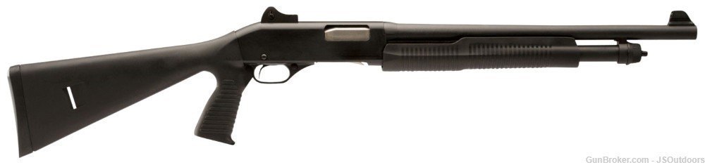 Savage Arms Stevens 320 12 Gauge 18.5" Bbl Black 5 Round Semi Auto Shotgun-img-1