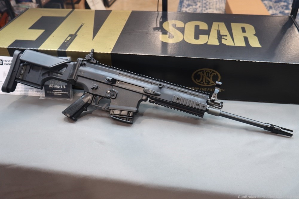 FN Model SCAR 17S DMR Rifle 16" NRCH 6.5 CREEDMOOR FNH GEISSELE Trigger SA-img-11