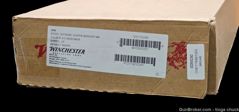 Winchester XPR Extreme Hunter 6.5 Creedmoor w/Box & Burris 4.5-14 scope-img-14