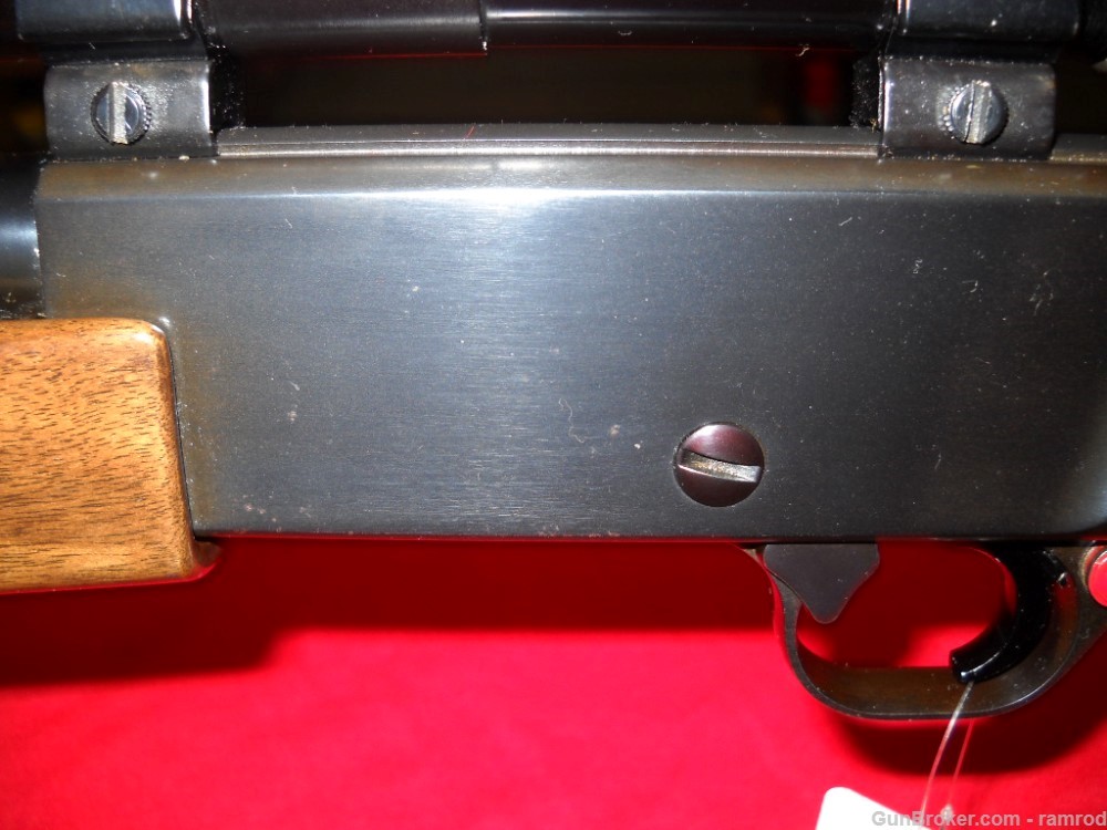Browning BPR 22 Magnum Leupold M8-3x 99% Metal 90% Wood Mint Bore-img-14