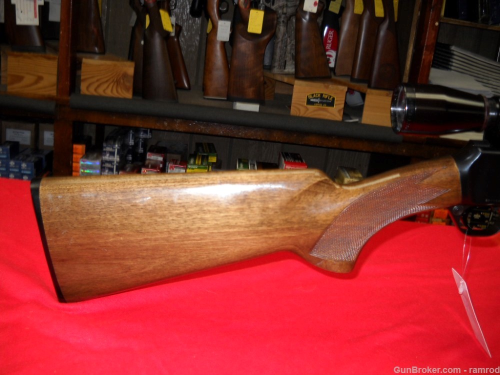 Browning BPR 22 Magnum Leupold M8-3x 99% Metal 90% Wood Mint Bore-img-1