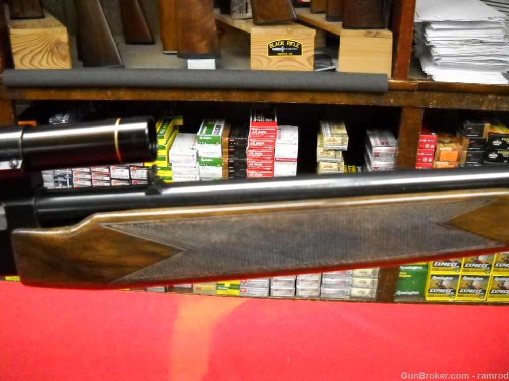 Browning BPR 22 Magnum Leupold M8-3x 99% Metal 90% Wood Mint Bore-img-4