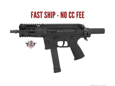 B&T, SPC9-G PDW, Pistol, 9MM, 5.9", 32RD - COUPON AVAILABLE