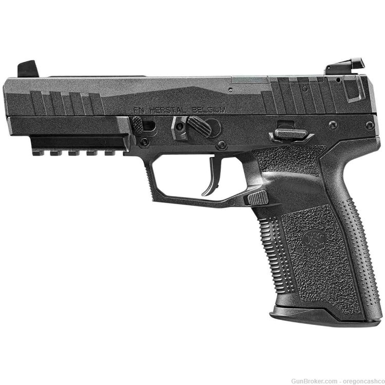 FN Five-seveN MRD 5.7x28mm 4.8in Matte Black Pistol - 20+1 Rounds-img-1
