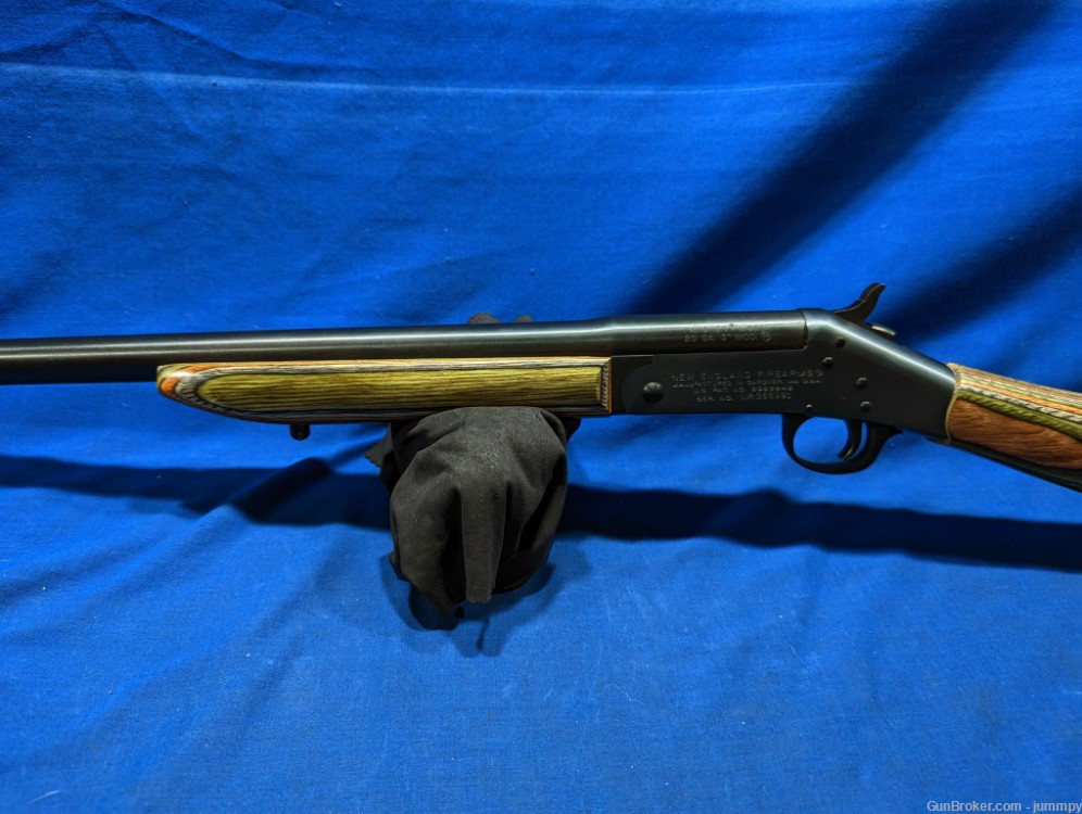 New England Firearms Pardner N.W.T.F. single-shot shotgun in 20ga-img-8
