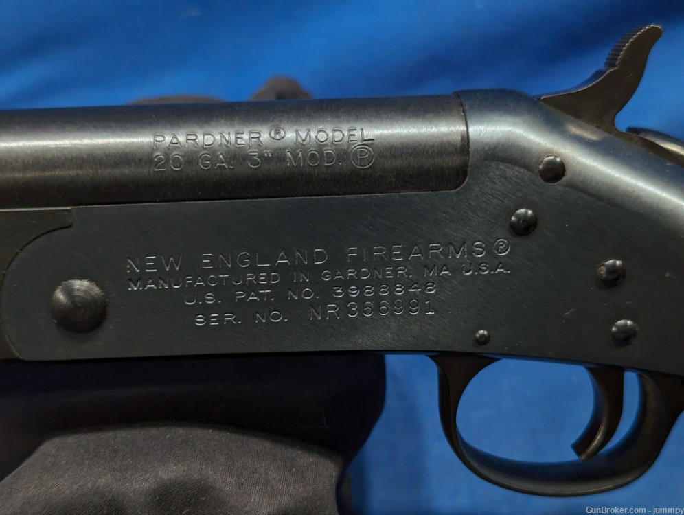 New England Firearms Pardner N.W.T.F. single-shot shotgun in 20ga-img-22
