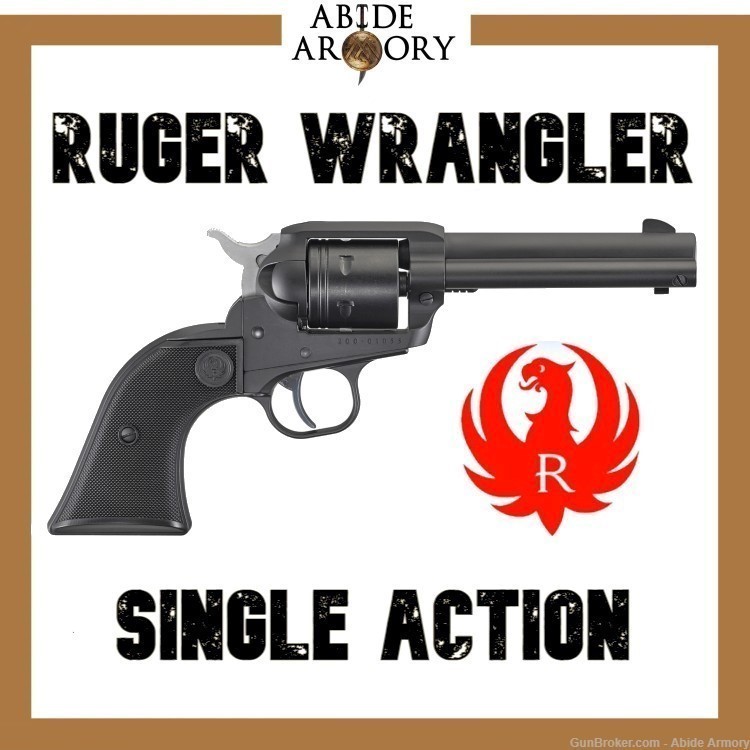 Ruger Wrangler 22 LR 2002 CLOSEOUT NIB 6Rd CA MA Compliant 2002 New-img-0