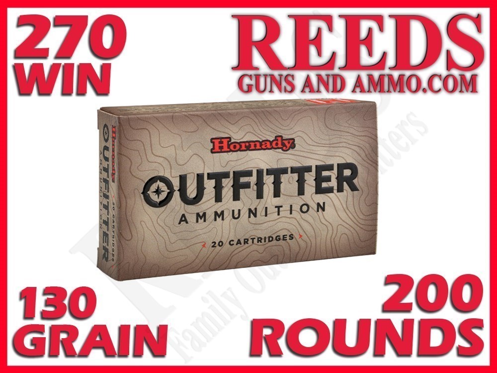 Hornady Outfitter CX Copper Alloy 270 Win 130 Grain 805294-img-0