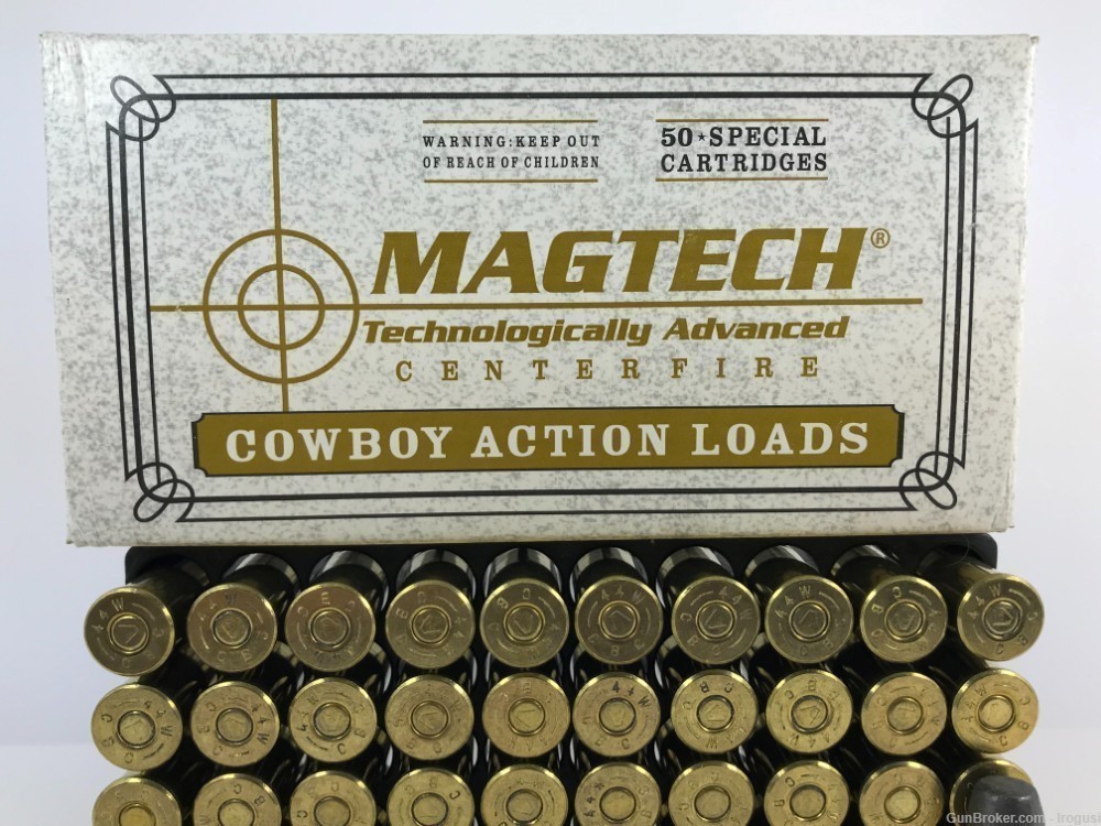MagTech .44-40 WCF 225 Gr L-Flat Point Cowboy Action Loads SASS 967-RP-img-1