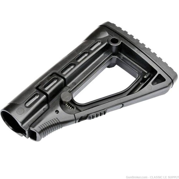 Command Arms Accessories Skeletonized Stock Fits Commercial and Mil-Spec AR-img-0