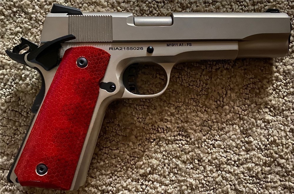 1911 Grips Genuine Red Sea Snake GRIPS ONLY-img-0