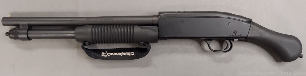 Mossberg 590 Shockwave Pump Action Shotgun 20 Ga 14.375" Barrel CT Laser-img-1
