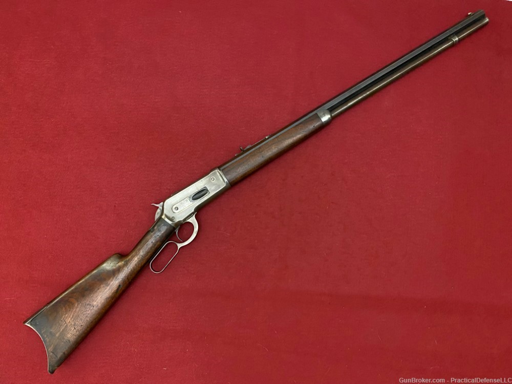 Excellent Winchester Model 1886 .40-82 28" Octagon Barrel Made in 1887-img-0