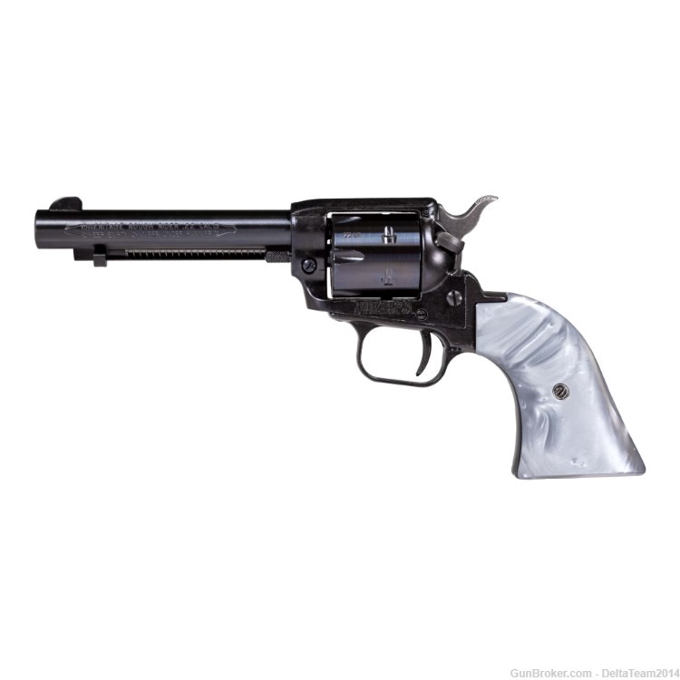 Heritage Mfg Rough Rider Revolver 6 Rounds 6.50" Barrel - Gray Pearl Grip-img-1