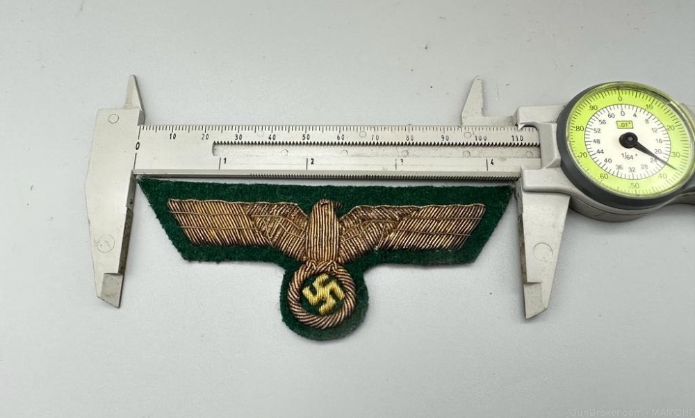 WW2 German Army General Breast Eagle Uniform insignia patch Unissued-img-4