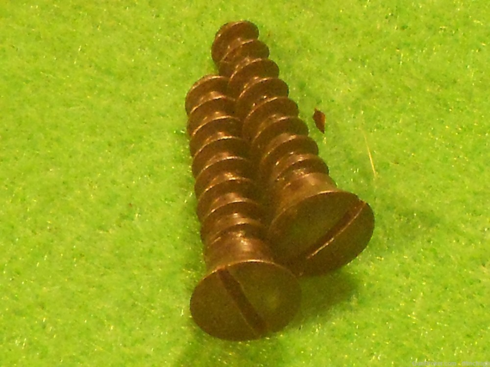 Two Argentine Model 1891 Mauser Buttplate Screws-img-4