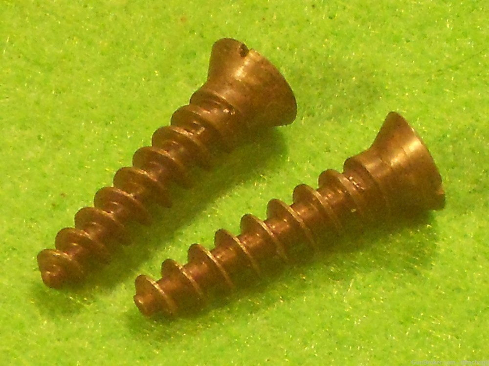 Two Argentine Model 1891 Mauser Buttplate Screws-img-6