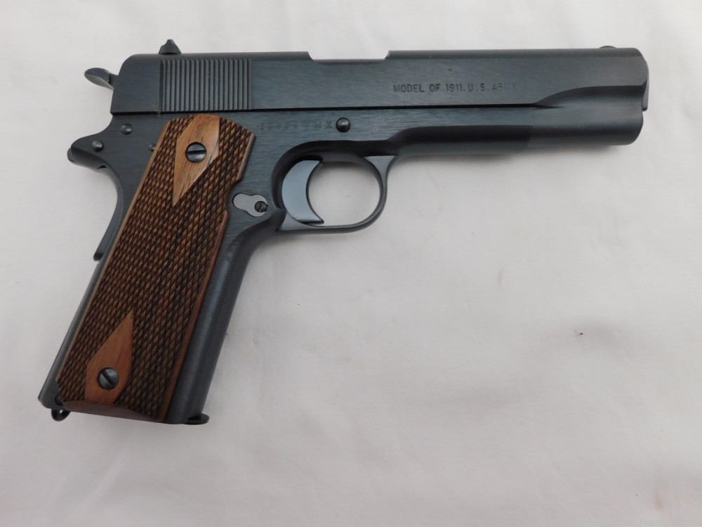 2006 Colt 1911 WWI 45ACP Carbonia Blue New In The Box-img-5