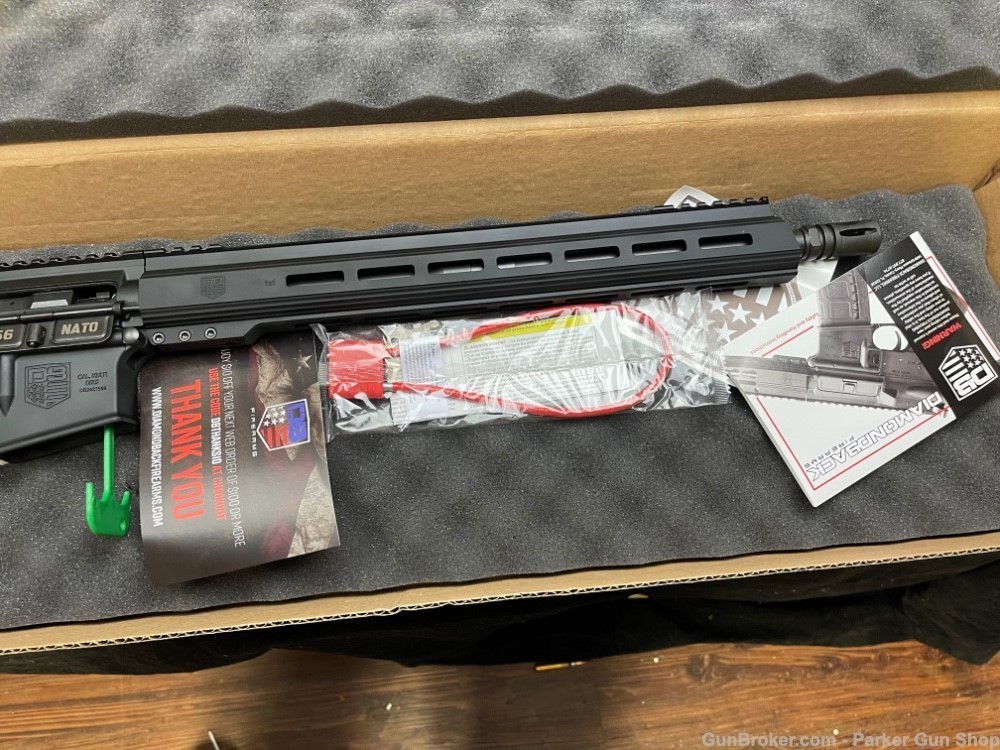 Diamondback DB15 5.56 223 16" Black New DB15YPB Semi Auto Rifles at