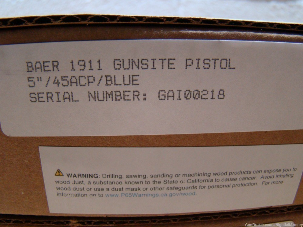 Pair of Les Baer Custom 1911 Gunsite Academy .45ACP Combat Pistols  5" 45 !-img-2