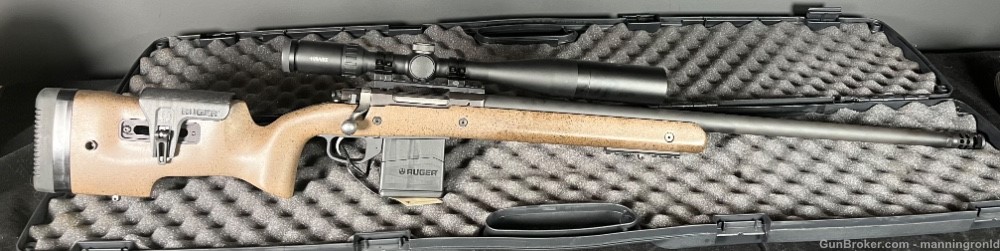 RUGER M77 HAWKEYE 6.5 CREEDMOOR WITH HAWKE SCOPE-img-4