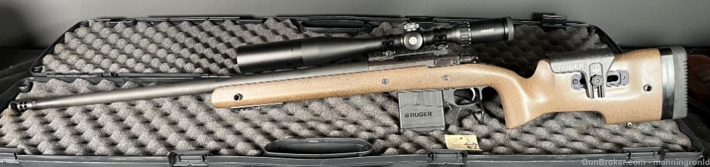 RUGER M77 HAWKEYE 6.5 CREEDMOOR WITH HAWKE SCOPE-img-0