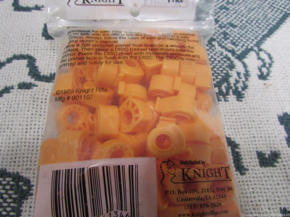 Knight Primer Discs Orange NOS-img-2