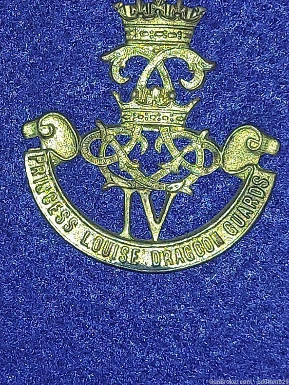 Canadian cap badge Princess Louise Dragoon Guards Regiment-img-0
