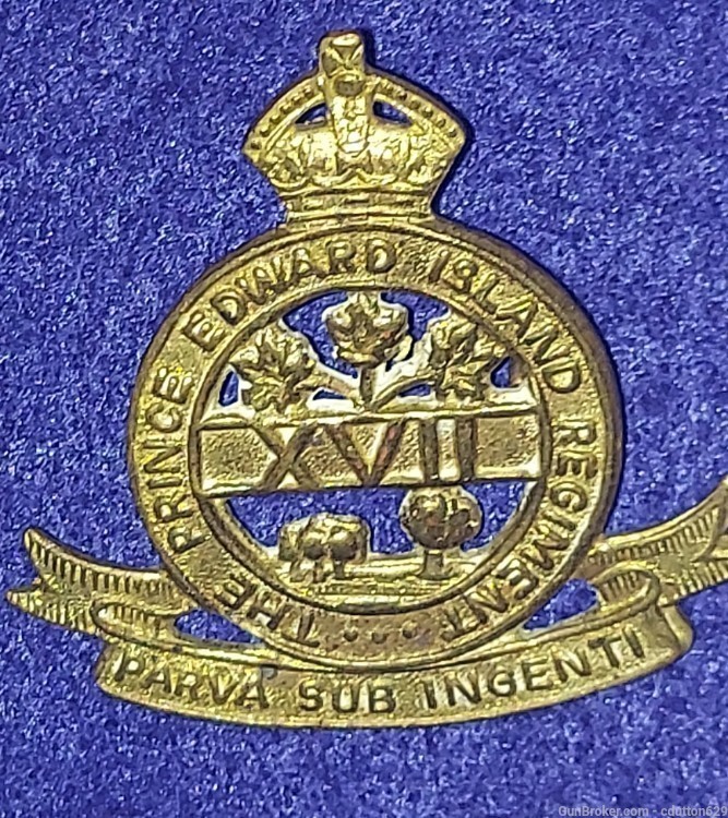Canadian cap badge Prince Edward's Island Regoment-img-0