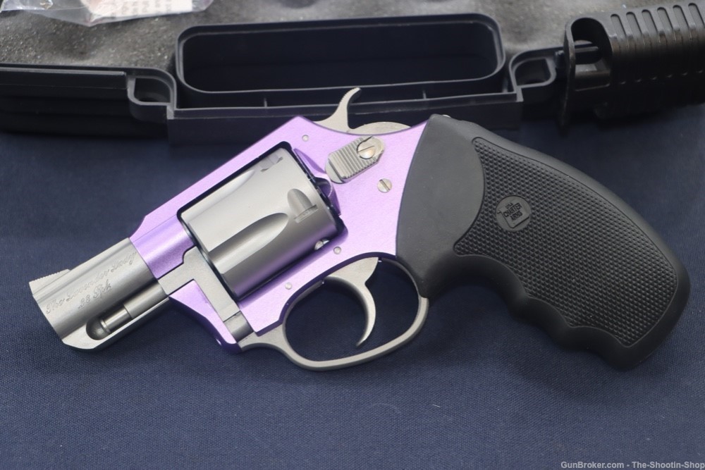 Charter Arms Model LAVENDER LADY Revolver 38SPL 2" Purple 2-TONE 5RD 38 ++-img-1