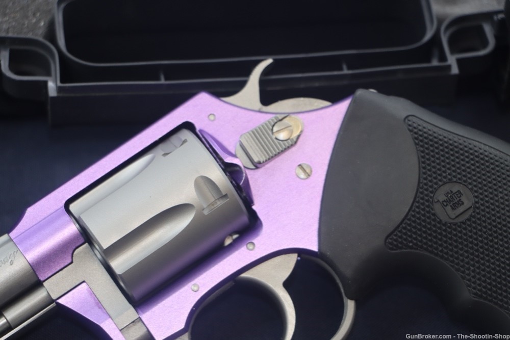 Charter Arms Model LAVENDER LADY Revolver 38SPL 2" Purple 2-TONE 5RD 38 ++-img-3