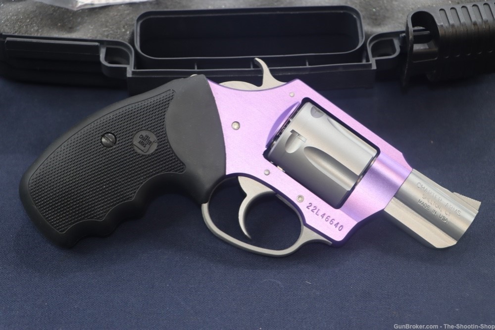 Charter Arms Model LAVENDER LADY Revolver 38SPL 2" Purple 2-TONE 5RD 38 ++-img-6