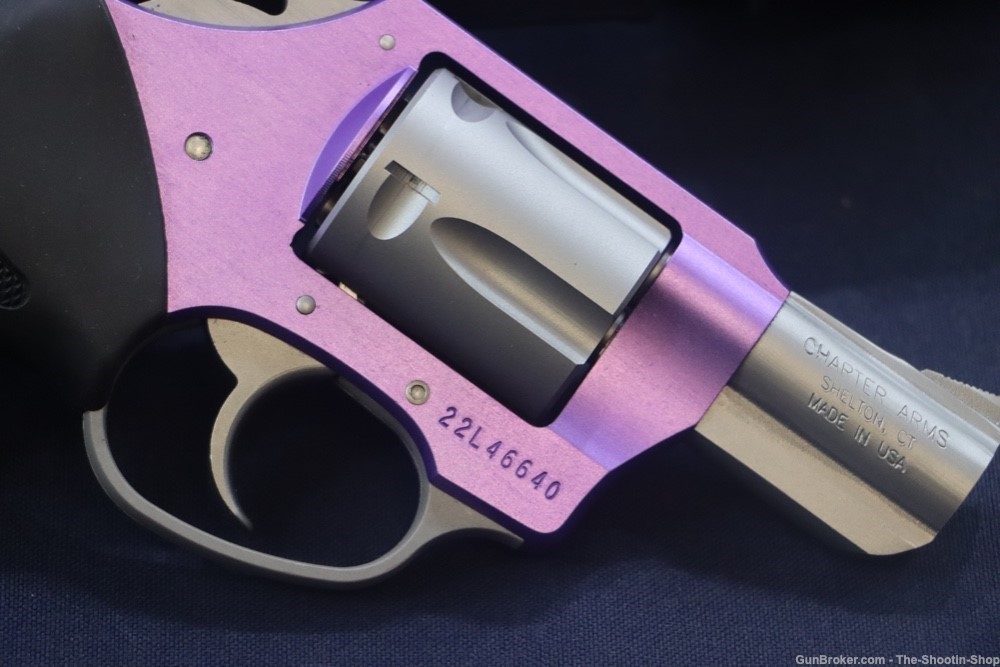 Charter Arms Model LAVENDER LADY Revolver 38SPL 2" Purple 2-TONE 5RD 38 ++-img-9
