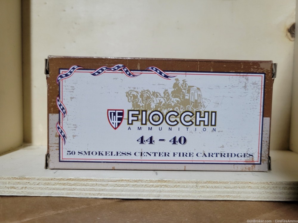 FIOCHI 4-40 win. 210 grain flat point cowboy action Ammo 50rnds no cc fees -img-1