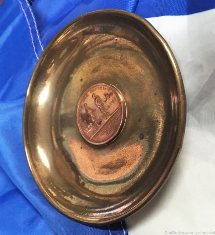 Abolitionist  Slave Token on a Receiving Tray-img-5