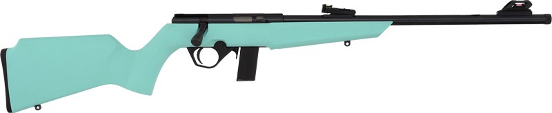 Rossi RB22 Compact 22LR BOLT 16" CYAN Synthetic-img-0