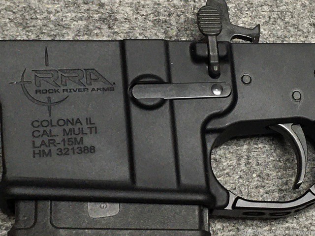 Rock River Arms AR-15 "Custom Enhanced" 2-Stage Complete Lower-img-8