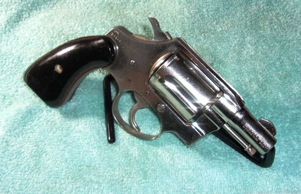 Colt Detective Nickel Finish .38 Special Revolver 2"  vintage NICE!-img-9