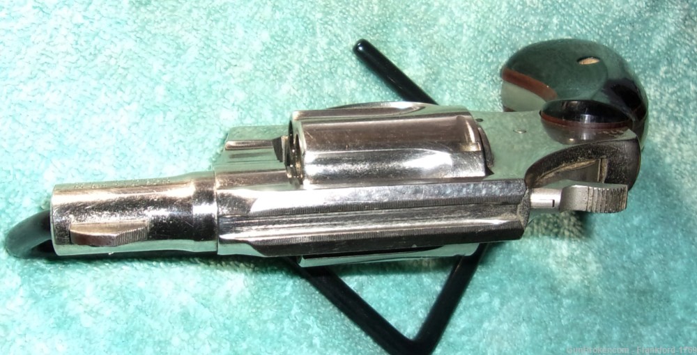Colt Detective Nickel Finish .38 Special Revolver 2"  vintage NICE!-img-11