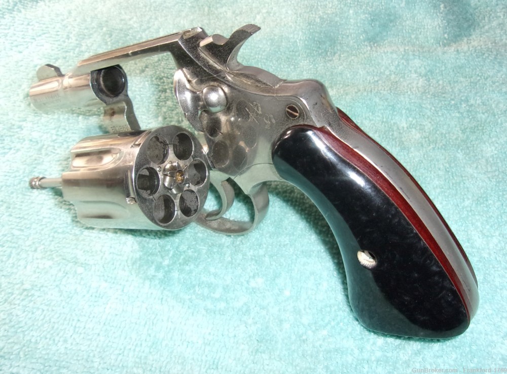Colt Detective Nickel Finish .38 Special Revolver 2"  vintage NICE!-img-15