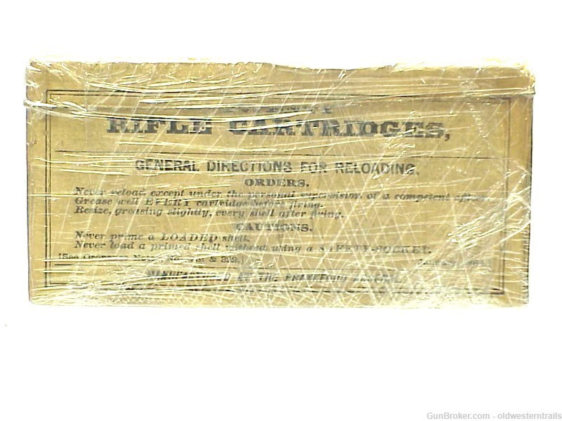 Box of 20 - .45-70 Rifle Cartridges Dated 1888-img-0