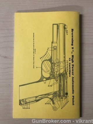 Browning FN High Power pistol manual 9MM-img-1