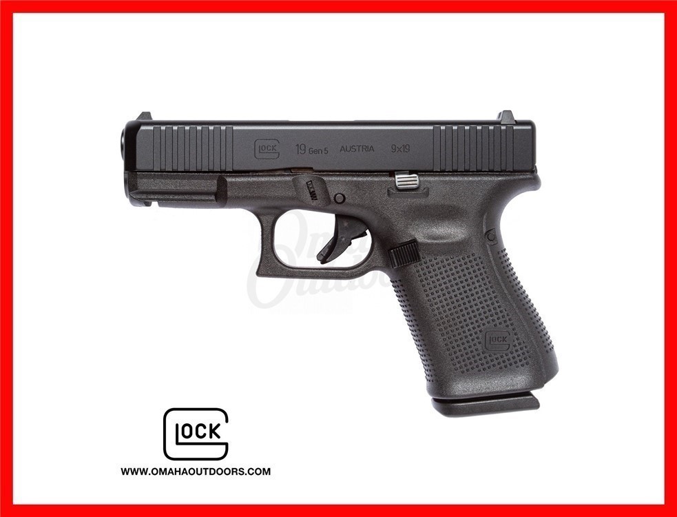 Glock 19 Gen 5 FS 9mm 15RD Pistol Austria PA195S203-img-0