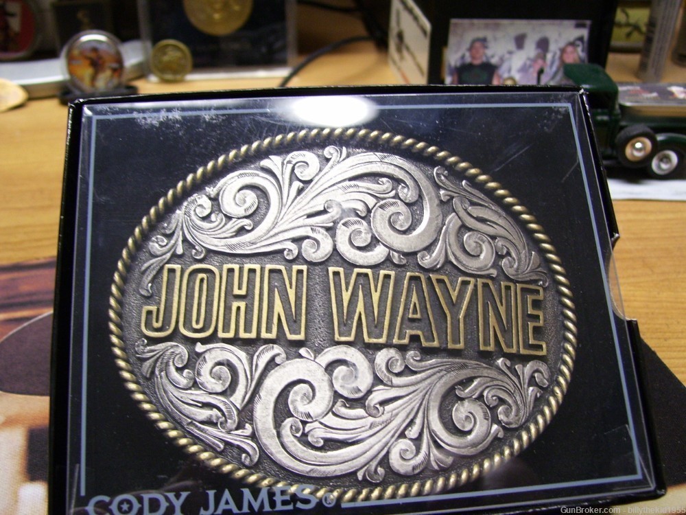 John Wayne Belt Buckle-img-0