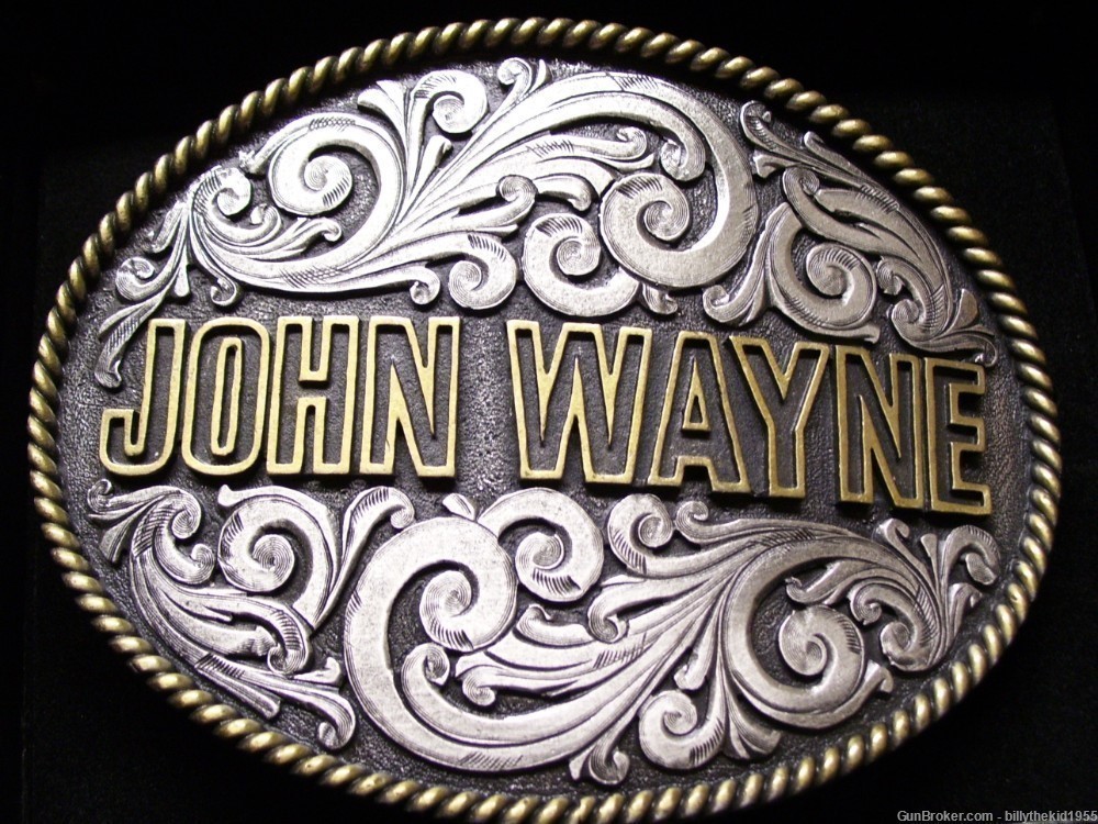John Wayne Belt Buckle-img-4