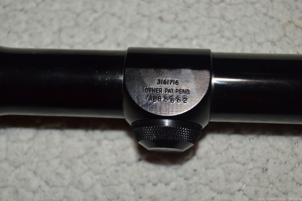 VINTAGE US Made Redfield Wde Angle 3-9x Rifle Scope w/ Uncle Mike's Cvrs.-img-2