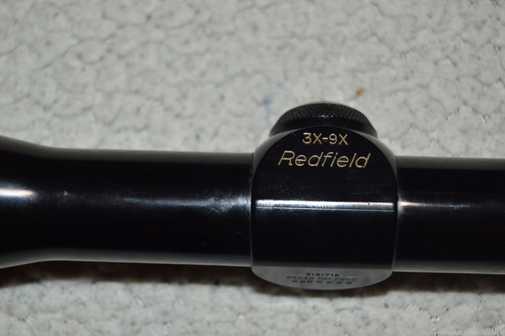 VINTAGE US Made Redfield Wde Angle 3-9x Rifle Scope w/ Uncle Mike's Cvrs.-img-4