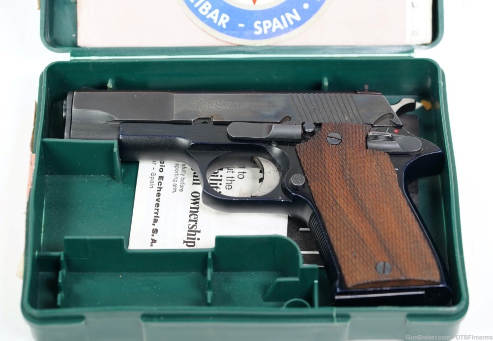 Star Model PD 45 acp with wood grips and original box-img-2