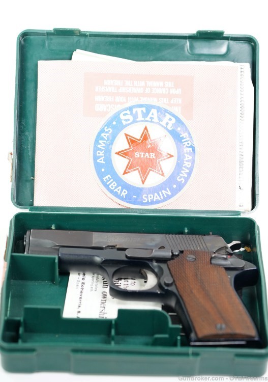 Star Model PD 45 acp with wood grips and original box-img-0